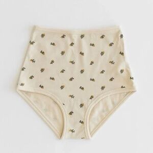 ISO ARQ High-Rise Undies NWT Size Medium in Yellow Calico